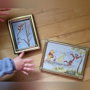 Vintage Winnie the Pooh Wall Art Set